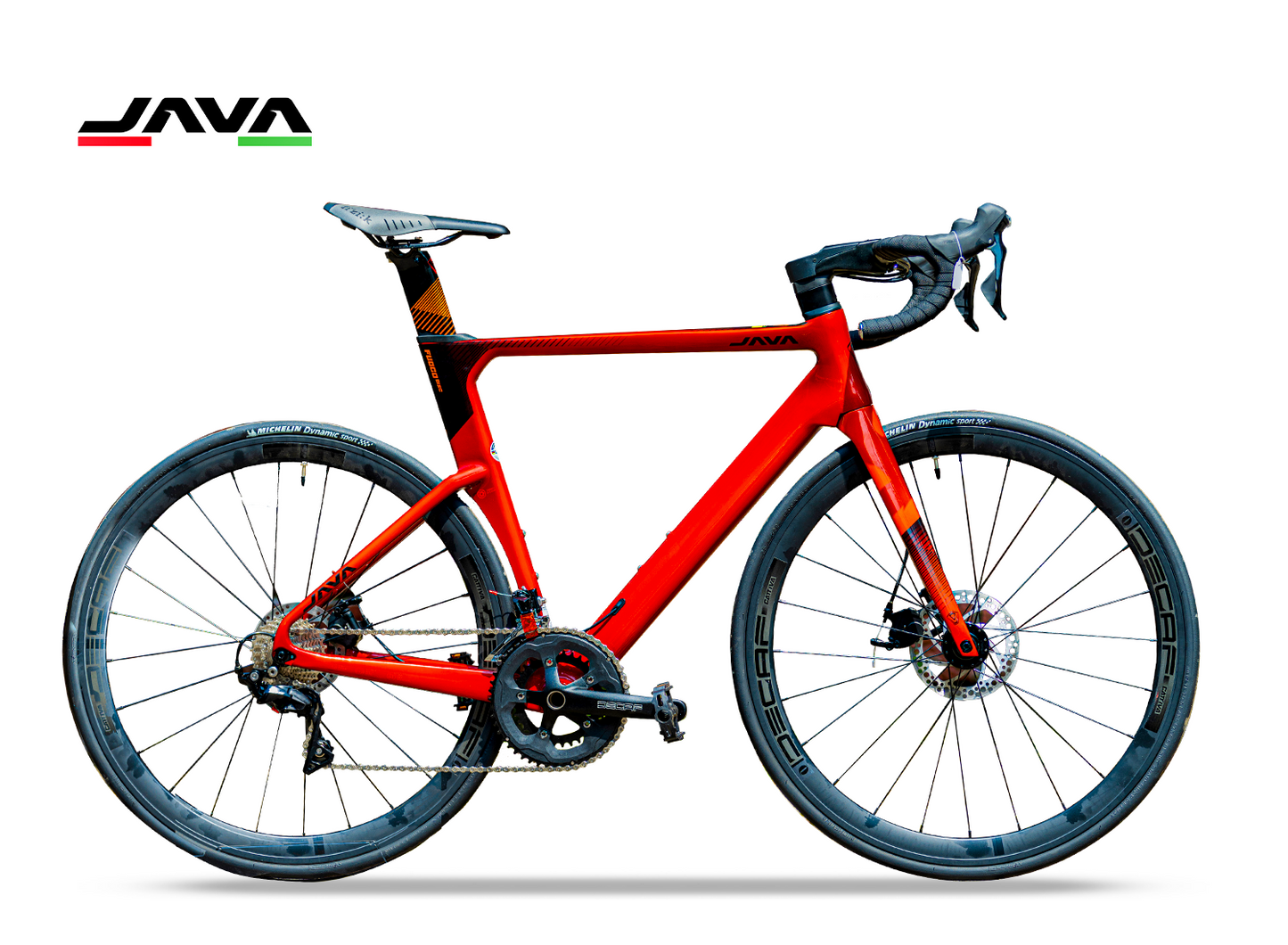 Java Fuoco Shimano 105 with Alloy Wheels,Carbon Integrated Handlebar