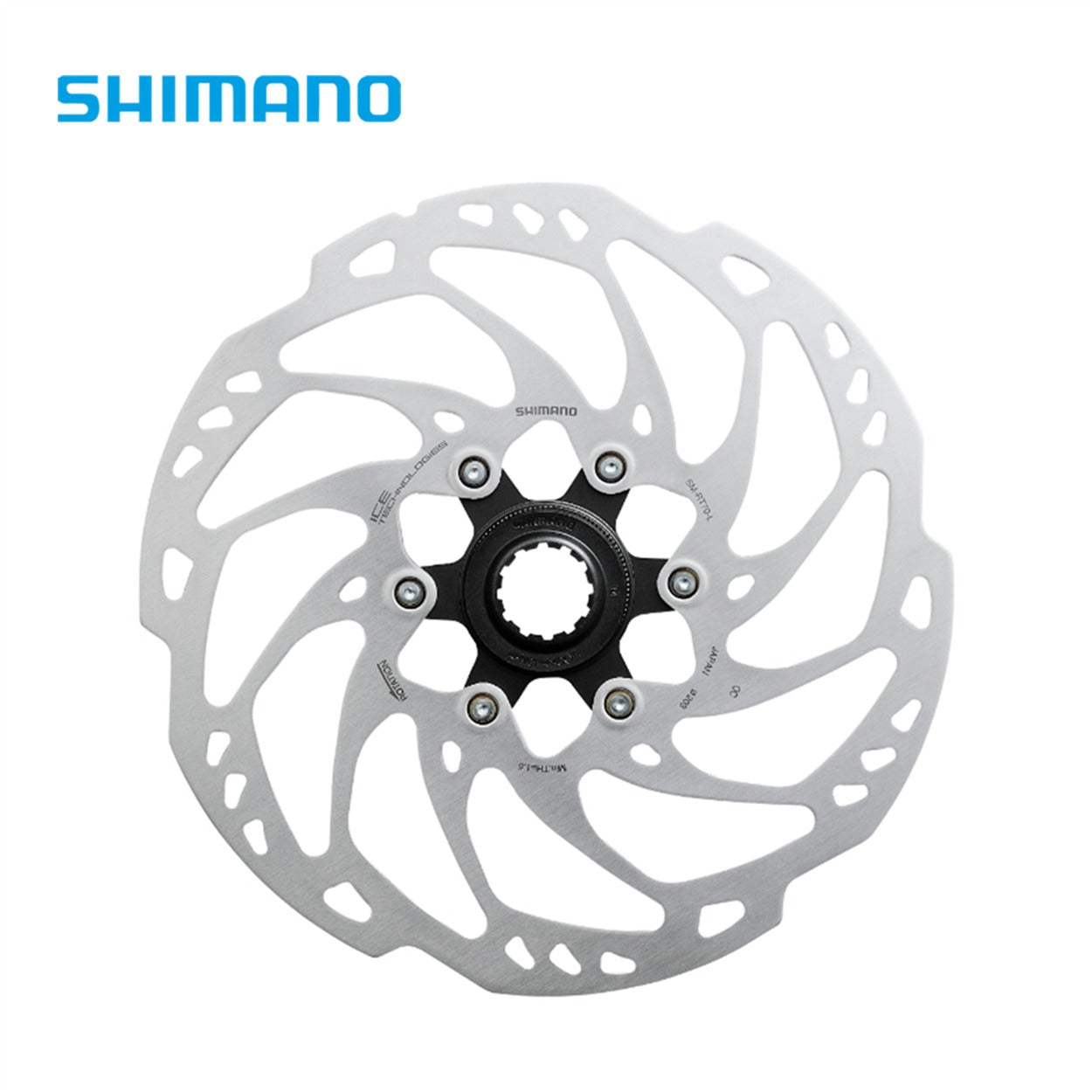 SHIMANO center lock Disc Brake Rotor SM-RT70 ICE Technologies 160mm