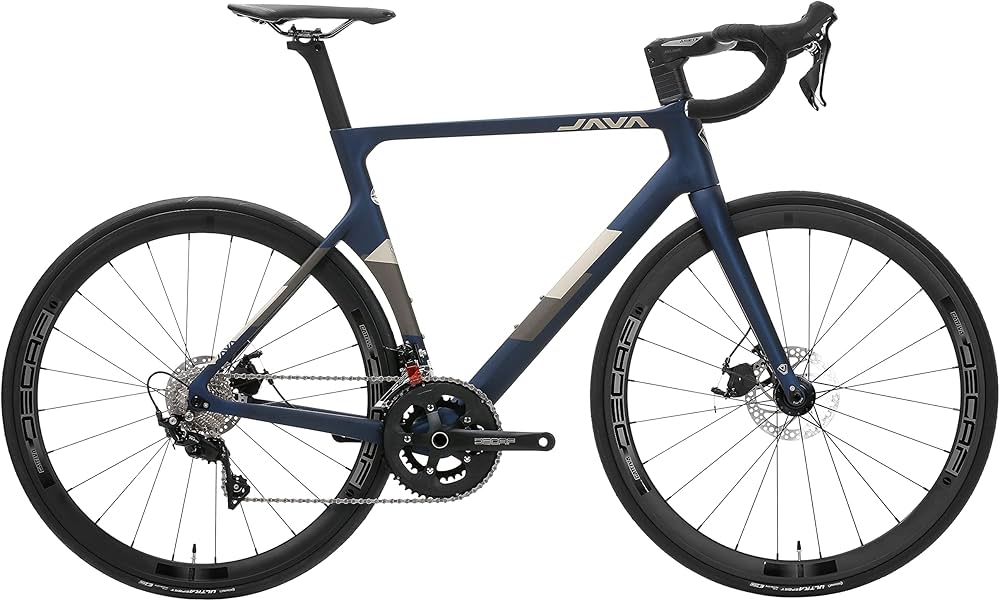 Java Vesuvio Carbon Road Bike – Shimano 105 12-Speed with Carbon Wheels ...